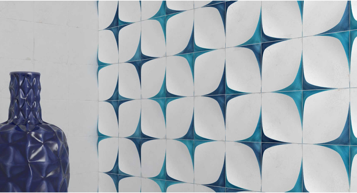 Blanc et Bleu wow design atrakcyjne plytki wzorzyste na sciany na podloge 4