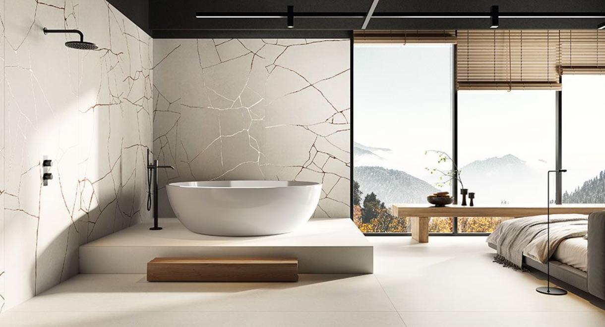 Piastrelle-bagno_Ceramiche-Coem_WideGres280_Cement-Effect_Ivory-120x280_Metal-Groove-Ivory-120x280-1